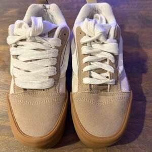 VANS Knu Stack Womens Platform Sneakers-TAN - 6.5